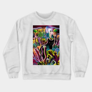 Le Chat Noir Crewneck Sweatshirt